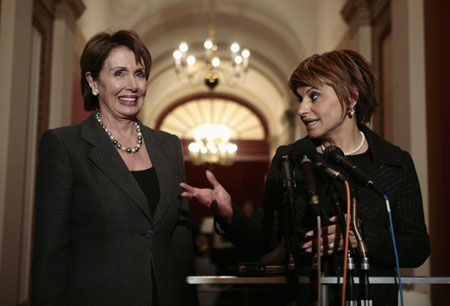 Pelosi meets acting Israeli President
