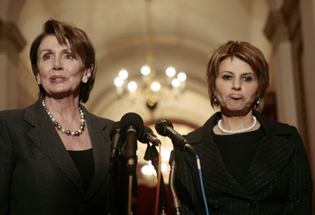 Pelosi meets acting Israeli President