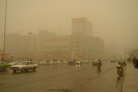 Sandstorm hits NW China