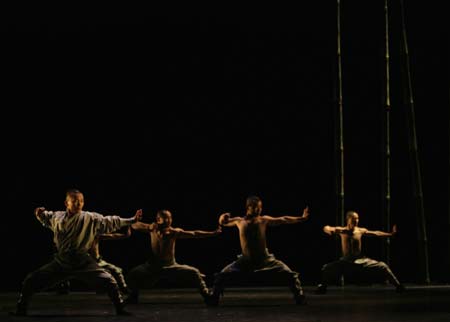 Kung-fu performance