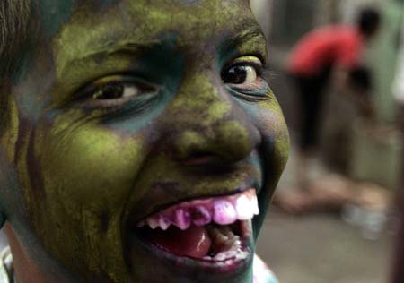 Holi festival in India