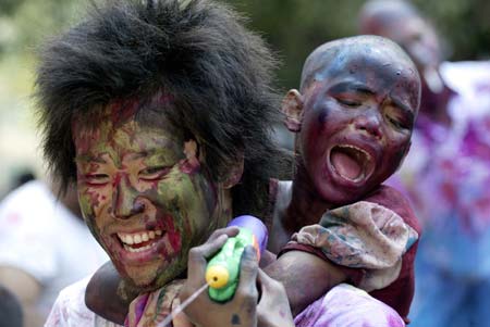 Holi festival in India