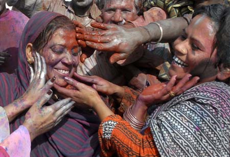 Holi festival in India