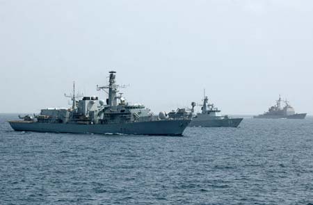 Multi-national exercise Aman07 