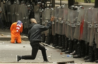 Bush visit sparks protests in Latin America