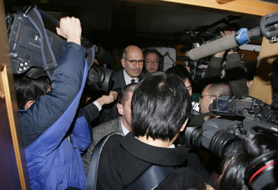 IAEA Chief in Beijing, holds press conference