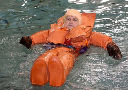 Train for the space trip