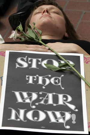 Anti-war demonstration