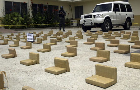 314 kilos of cocaine seized
