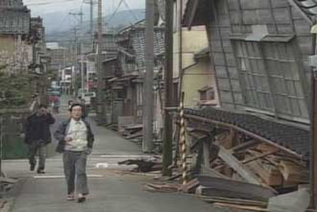 Wajima after quake