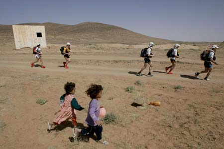 The Marathon of Sands in Rissani