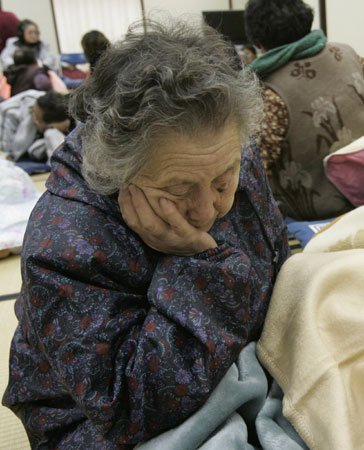 Wajima after quake