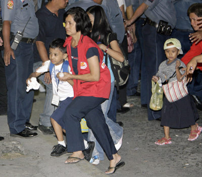 Student hostages frees in Manila