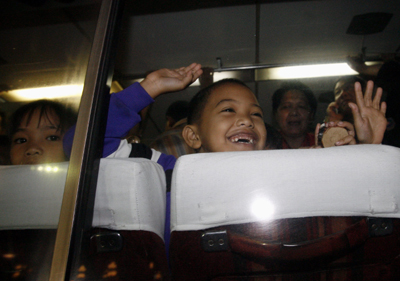 Student hostages frees in Manila