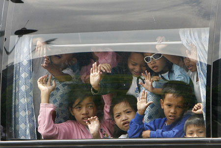 Students taken hostage in Philippines