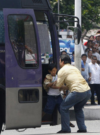 Students taken hostage in Philippines
