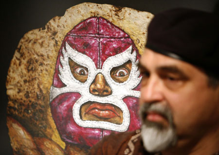 Tortilla paintings exhibition