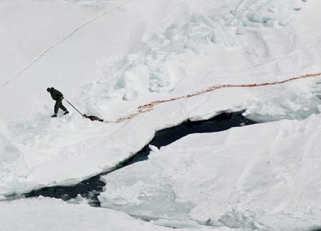 Seal hunt in northern Gulf of St. Lawrence