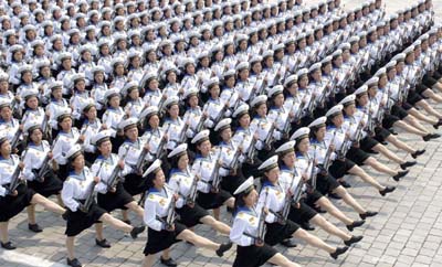 Grand parade marks 75th birthday of N. Korea's army