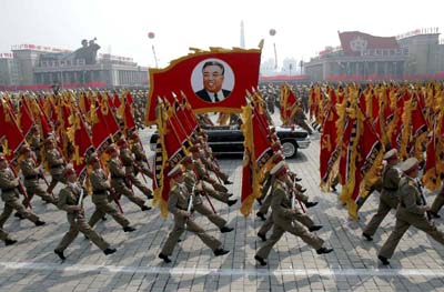 Grand parade marks 75th birthday of N. Korea's army