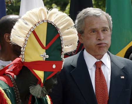 Bush dances for Malaria Awareness Day