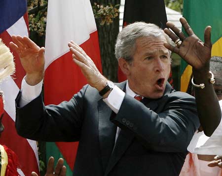 Bush dances for Malaria Awareness Day