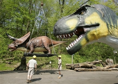 Robotic dinosaurs 