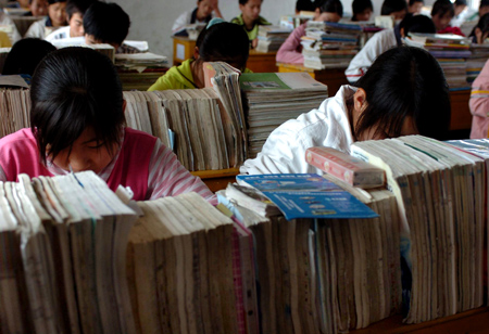 Chinese students face excessive pressure