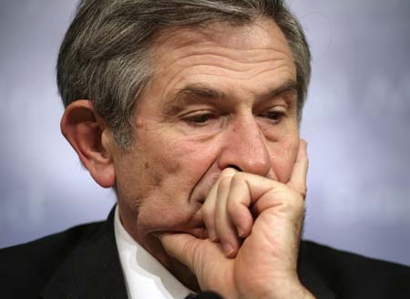 Wolfowitz resigning from World Bank