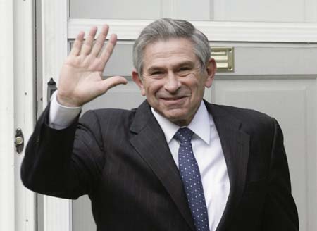 Wolfowitz resigning from World Bank