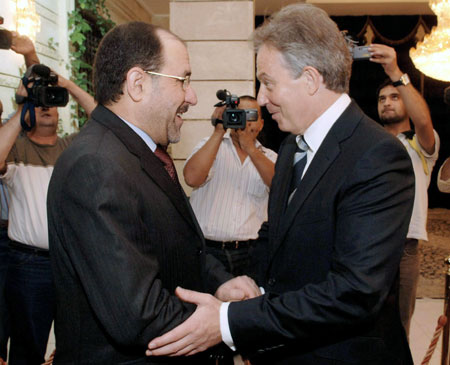 Blair's farewell trip to Iraq as PM