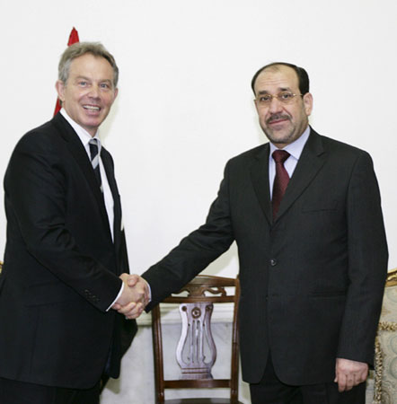 Blair's farewell trip to Iraq as PM