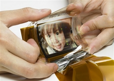 Sony develops film-thin display