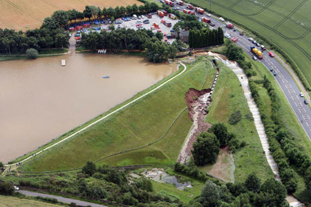 Floods hit Europe