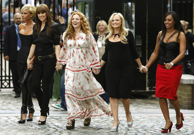 Disbanded Spicy Girls to reunite