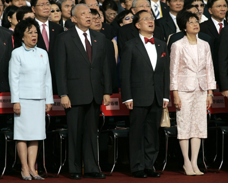 Red flags over Hong Kong