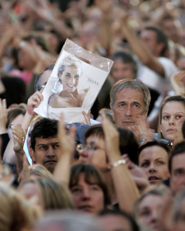 Concert celebrates Diana's 46th birthday