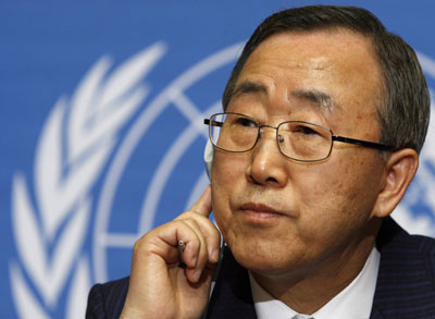 UN Secretary-General Ban Ki-moon