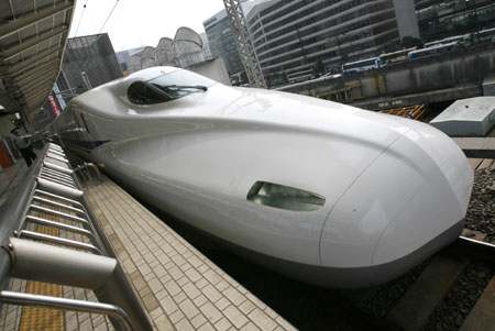 Japan's new N700 bullet train
