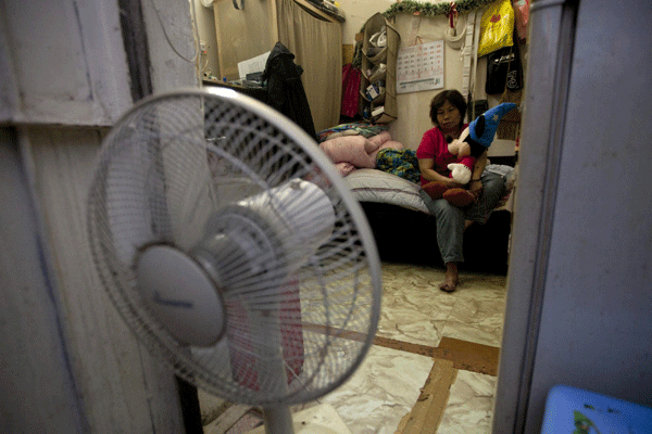 Hong Kong residents face difficulties