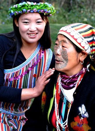 mongolian woman