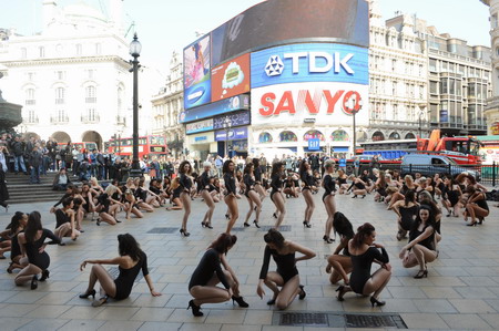 Beyonce lookalikes unwrapped in London