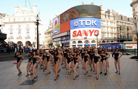 Beyonce lookalikes unwrapped in London