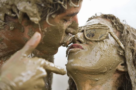 Mud bath at Paleo music festival