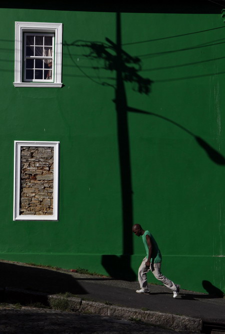 Cape Town lights up in South Africa