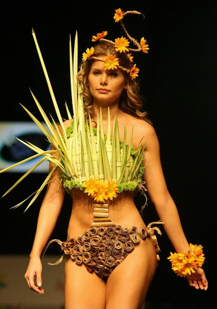 Biofashion show in Colombia