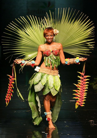 Biofashion show in Colombia