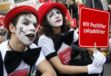 Photo coverage of World AIDS Day