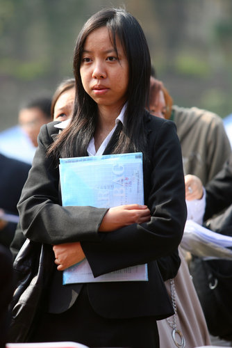 Job fair in Guangzhou