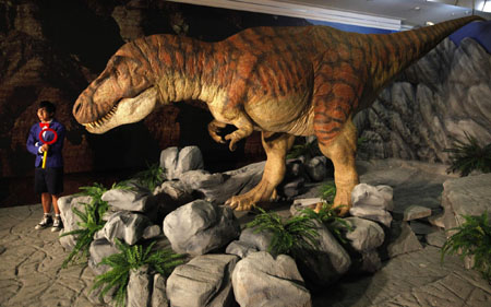 'Playing with Dinosaurs' in Taipei